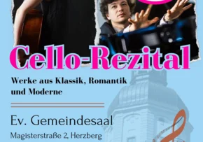 Plakat Cello-Rezital