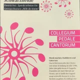 Plakat  Collegium Pedale Cantorum